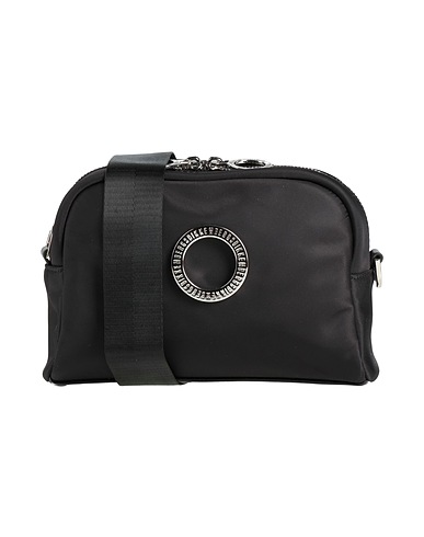 BIKKEMBERGS Umhängetasche Schwarz 100% Polyester
