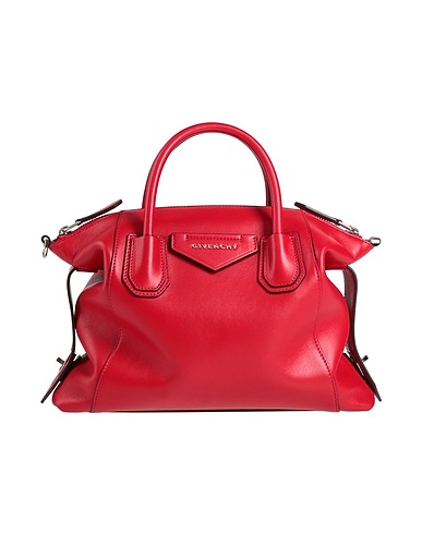 GIVENCHY Handbag Red 100% Cowhide