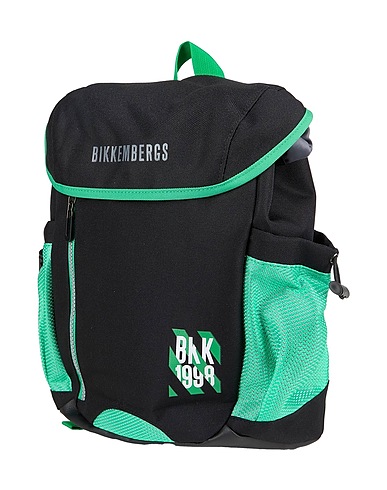 BIKKEMBERGS Rucksack & Gürteltasche Schwarz 100% Polyester