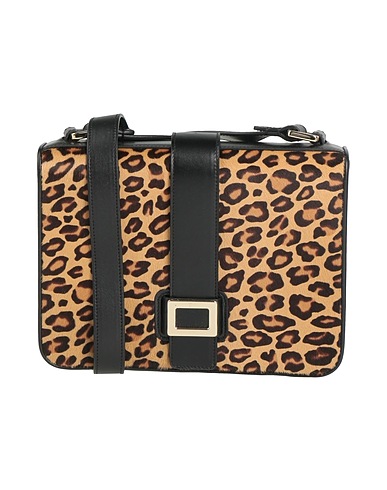 ROGER VIVIER Cross-body bags Beige Calfskin
