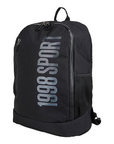 BIKKEMBERGS Rucksack & bumbag Black 100% Polyester