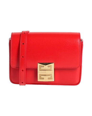 GIVENCHY Cross-body bags Red 100% Cow leather