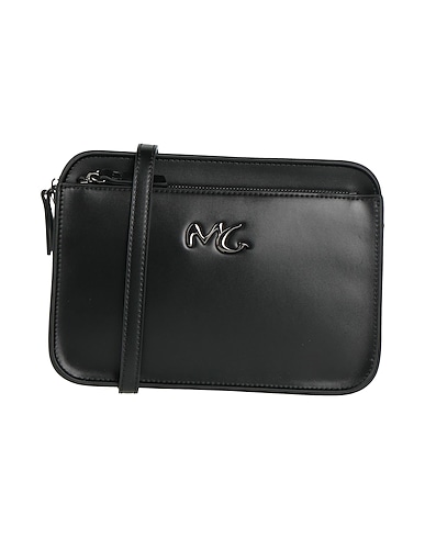 MANILA GRACE Across-body bag Black 100% Polyurethane