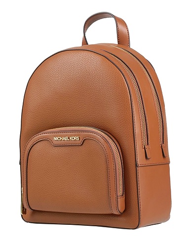 MICHAEL MICHAEL KORS Backpacks Tan 100% Cow leather
