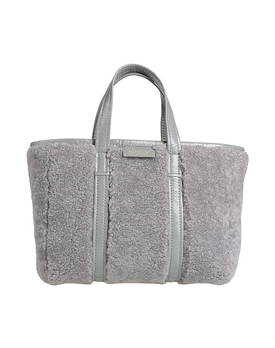 BALENCIAGA Handbag Grey 100% Lambswool