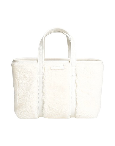 BALENCIAGA Handbag White 100% Lambswool