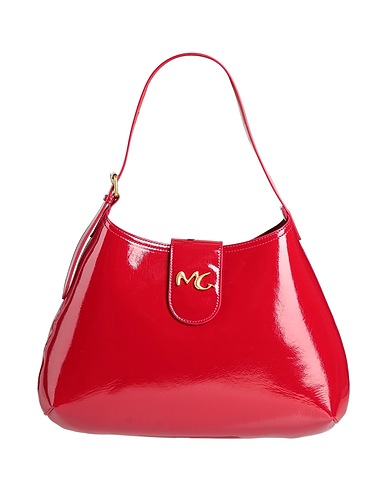 MANILA GRACE Handbag Burgundy 100% Polyurethane