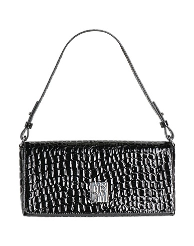 MSGM Borsa a mano Nero Fibre tessili