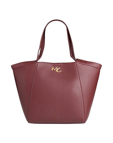 MANILA GRACE Handbag Burgundy 100% Polyurethane
