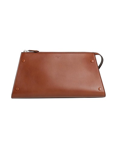 BALLY Handbag Brown Leather