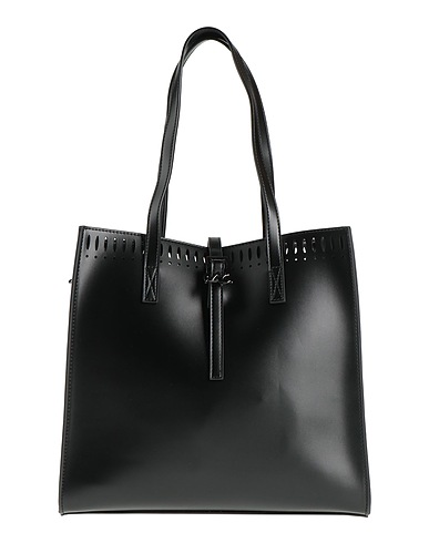 MANILA GRACE Handbag Black 100% Polyurethane