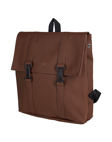 RAINS Mochilas Marrón chocolate 100% Poliéster, Poliuretano