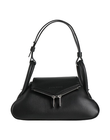AMINA MUADDI Handtasche Schwarz Leder