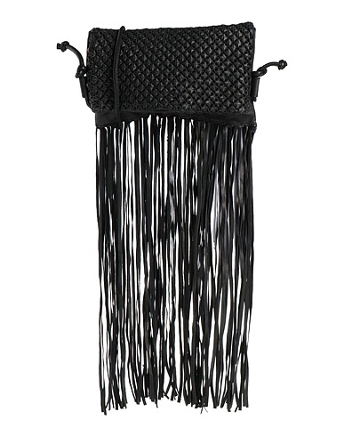 ALYSI Cross-body bags Black 100% Leather