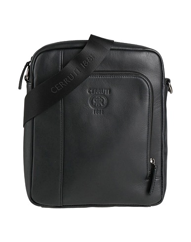 CERRUTI 1881 Across-body bag Black 100% Cow leather
