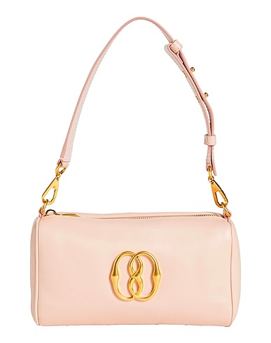BALLY Handbag Pink Leather