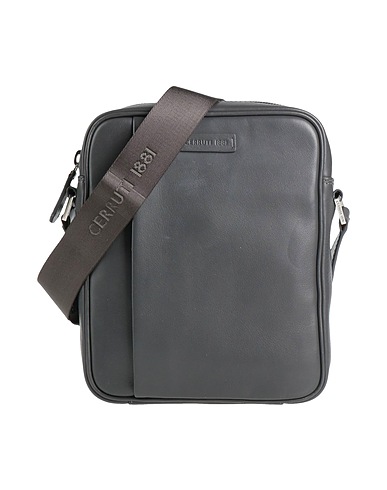 CERRUTI 1881 Across-body bag Lead 100% Cow leather