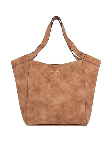 MANILA GRACE Handbag Camel 100% Polyurethane