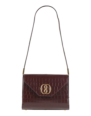BALLY Shoulder bag Chocolate brown Leather