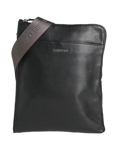 CERRUTI 1881 Across-body bag Black 100% Cow leather