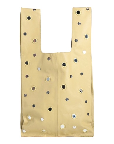 ALYSI Handbag Sage green 100% Leather
