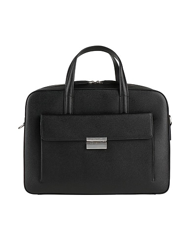CERRUTI 1881 Handbag Black 100% Calfskin