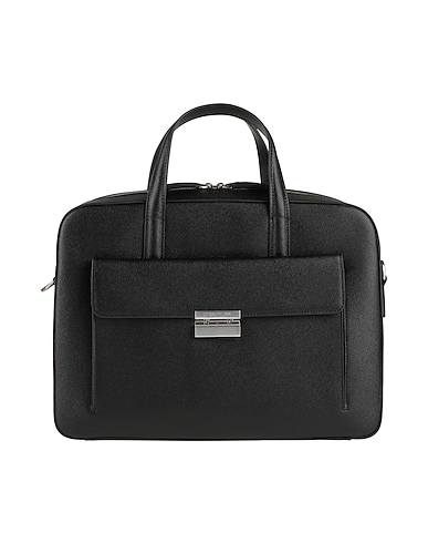 CERRUTI 1881 Handbag NERO 100% Calfskin