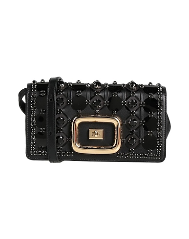 ROGER VIVIER Across-body bag NERO Leather