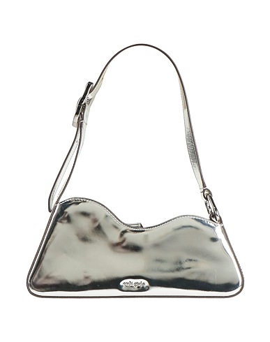 CULT GAIA Shoulder bag Silver Leather