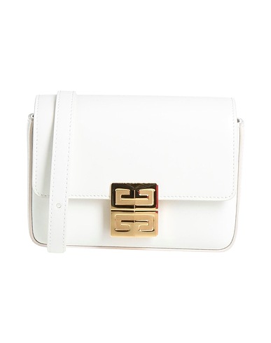 GIVENCHY Cross-body bags White 100% Calfskin