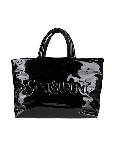 SAINT LAURENT Handbag Black Textile fibres