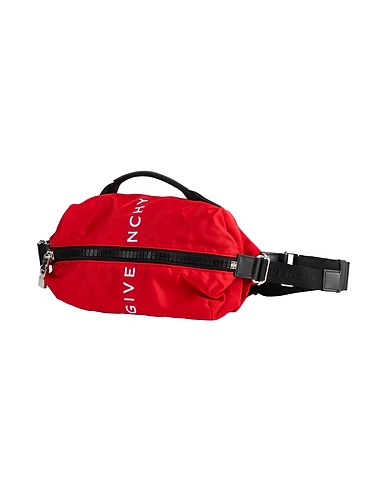 GIVENCHY Belt Bags Red 90% Polyamide, 10% Acrylic