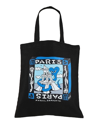 MODES Handbag GARMENTS Black Textile fibers