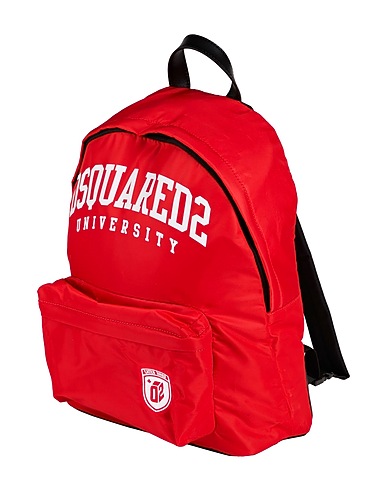 DSQUARED2 Rucksack & bumbag Red 100% Nylon, Polyester, Polyurethane