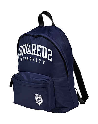DSQUARED2 Backpack & fanny pack Navy 100% Nylon, Polyester, Polyurethane
