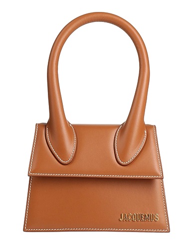 JACQUEMUS Handbag Camel Textile fibres