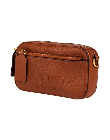 VALENTINO GARAVANI Belt Bags Brown Leather