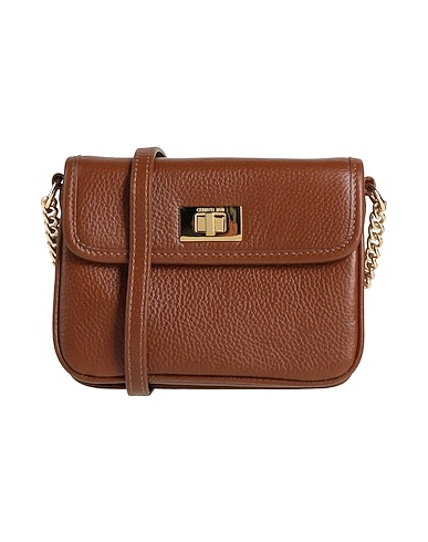 CERRUTI 1881 Across-body bag Brown 100% Polyurethane