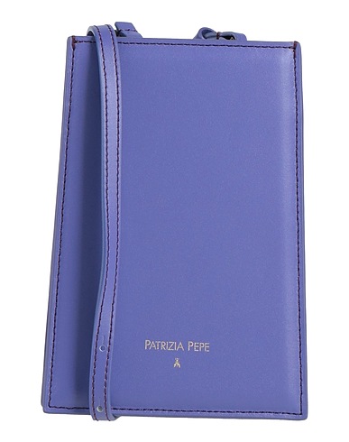 PATRIZIA PEPE Umhängetasche Violett 100% Leder