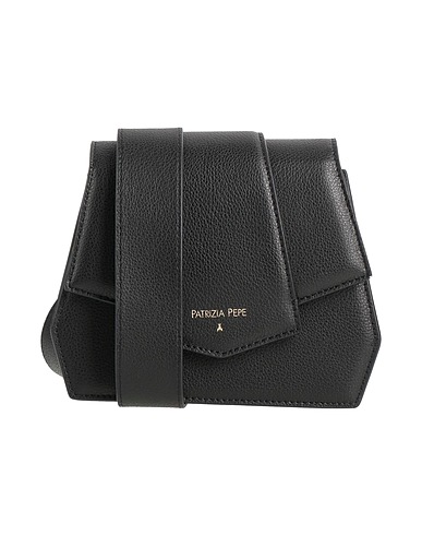 PATRIZIA PEPE Across-body bag Black Leather