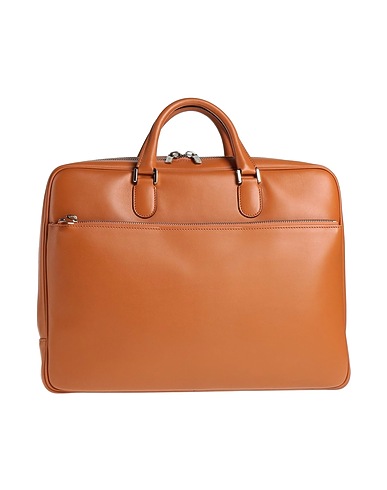 VALEXTRA Handbag Tan Leather