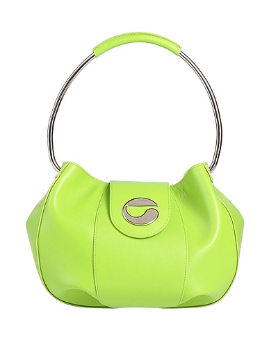 COPERNI Borsa a mano Verde lime Pelle di vitello