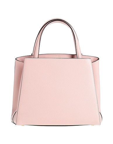 VALEXTRA Handbag Light pink Leather