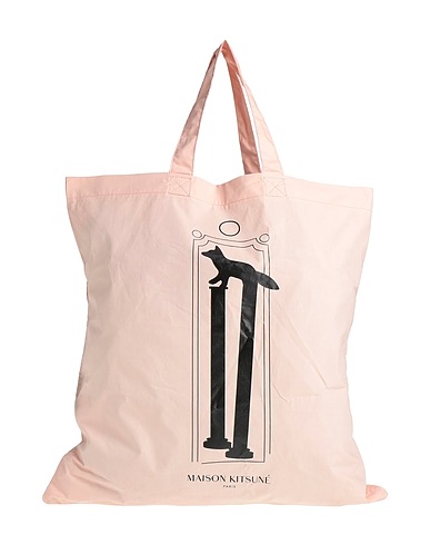 MAISON KITSUNÉ Handbag Pink 100% Cotton