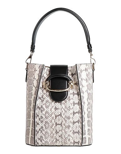 TOD'S Handtasche Weiß Schlangenhaut, Leder