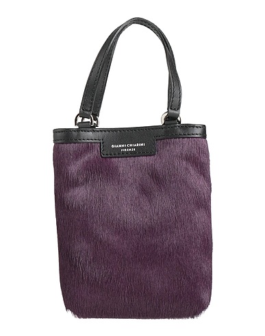 GIANNI CHIARINI Borsa a mano Prugna Pelle