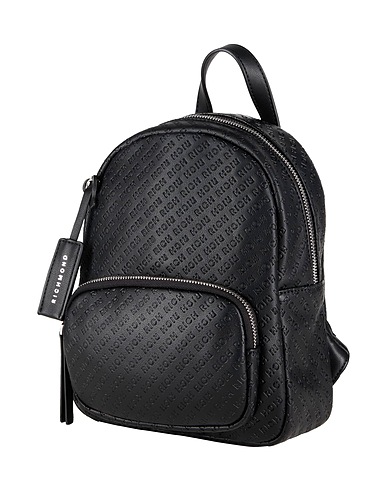 RICHMOND Rucksacks Black 100% Polyurethane