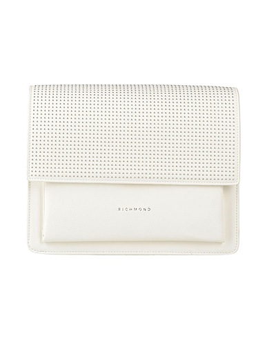 RICHMOND Shoulder bag White 100% Polyurethane