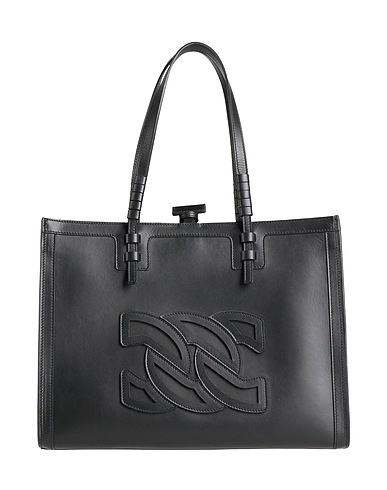 CASADEI Handbag Black Calfskin