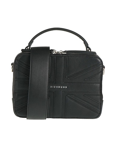 JOHN RICHMOND Handbag Black 100% Polyurethane